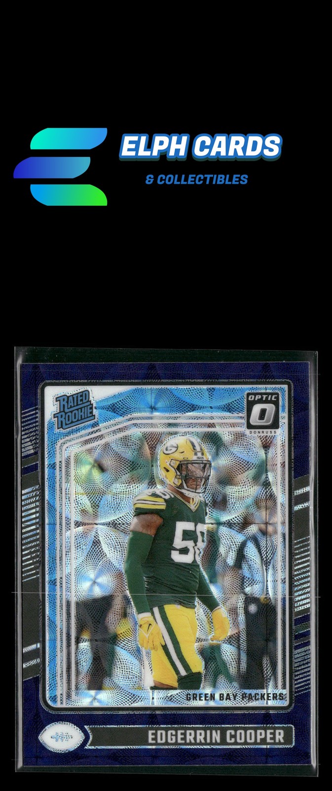 2024 Donruss Optic #231 Edgerrin Cooper Purple Scope