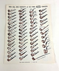 Pipe Literature Lot of 9 Vintage Catalogs, Shape Charts & Price Lists — photo 3