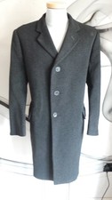VINTAGE CROMBIE HEAVY WINTER WOOL COAT HANDMADE BY FINEST TAYLORS 44 CHEST