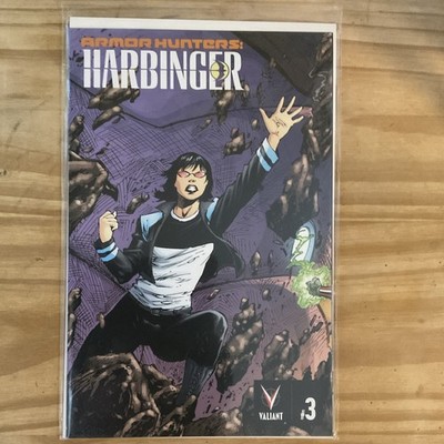 Valiant Comics Armor Hunters: Harbinger #3 Modern Age Boarded Comic Book