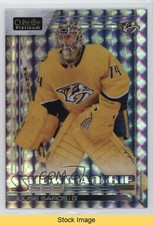 2023-24 O-Pee-Chee Platinum Showmanship Mosaic Juuse Saros #S-10 READ 1e7g