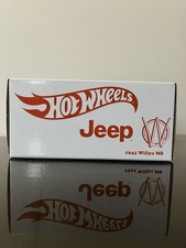 Hot Wheels Jeep 1944 Willys MB White Red Diecast Collectors Model 2021