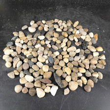 Small Stone Pebbles Speckled Lot Craft Aquarium Terrarium Vase Filler 2.14 lbs