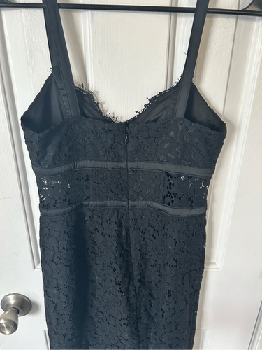 Express Spitzenkleid schwarz Gr. 0 sexy Ausgehkleid sexy black dress - Bild 5 von 8