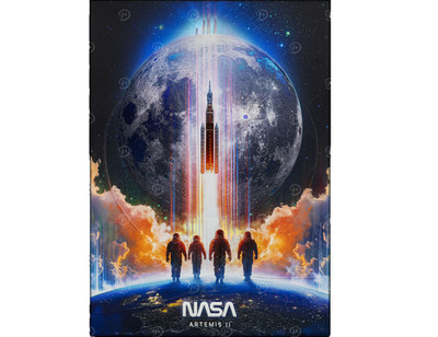 Displate Limited Edition Artemis II | M 45cm/32cm | KEIN Magnet inkl.