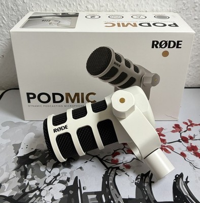 Rode Podmic professionelles Podcast-Mikrofon Weiss