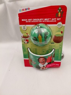 Elf Magic Hot Chocolate Hot Cocoa Melting Ball Mug Gift Set Expires 6/16/2027