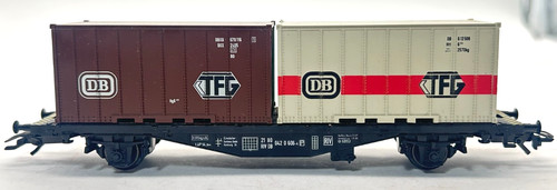 Märklin H0 4664 Containerwagen Typ Berlin Lgjs 598 TFG der DB in OVP 01 91 NEU | Condition: Neu