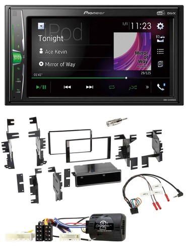 Pioneer 2DIN Lenkrad DAB USB Bluetooth Autoradio für Nissan Cube ab 2009 Frontie - Bild 1 von 9