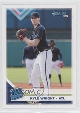 2019 Panini Donruss Rated Rookie Kyle Wright #44 12hh