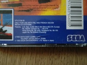 Sega Mega CD Game - ROAD AVENGER - Complete Retro Rare - CRACK ON BACK OF CASE 
