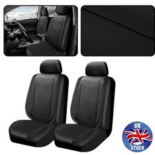 For Ford Fiesta ST MK6 MK5 MK7 Front Seat Cover Cushion Leather 2-Seat Protector