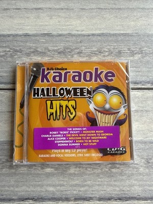 DJs Choice Karaoke Halloween Hits CD 2003 Turn Up the Music