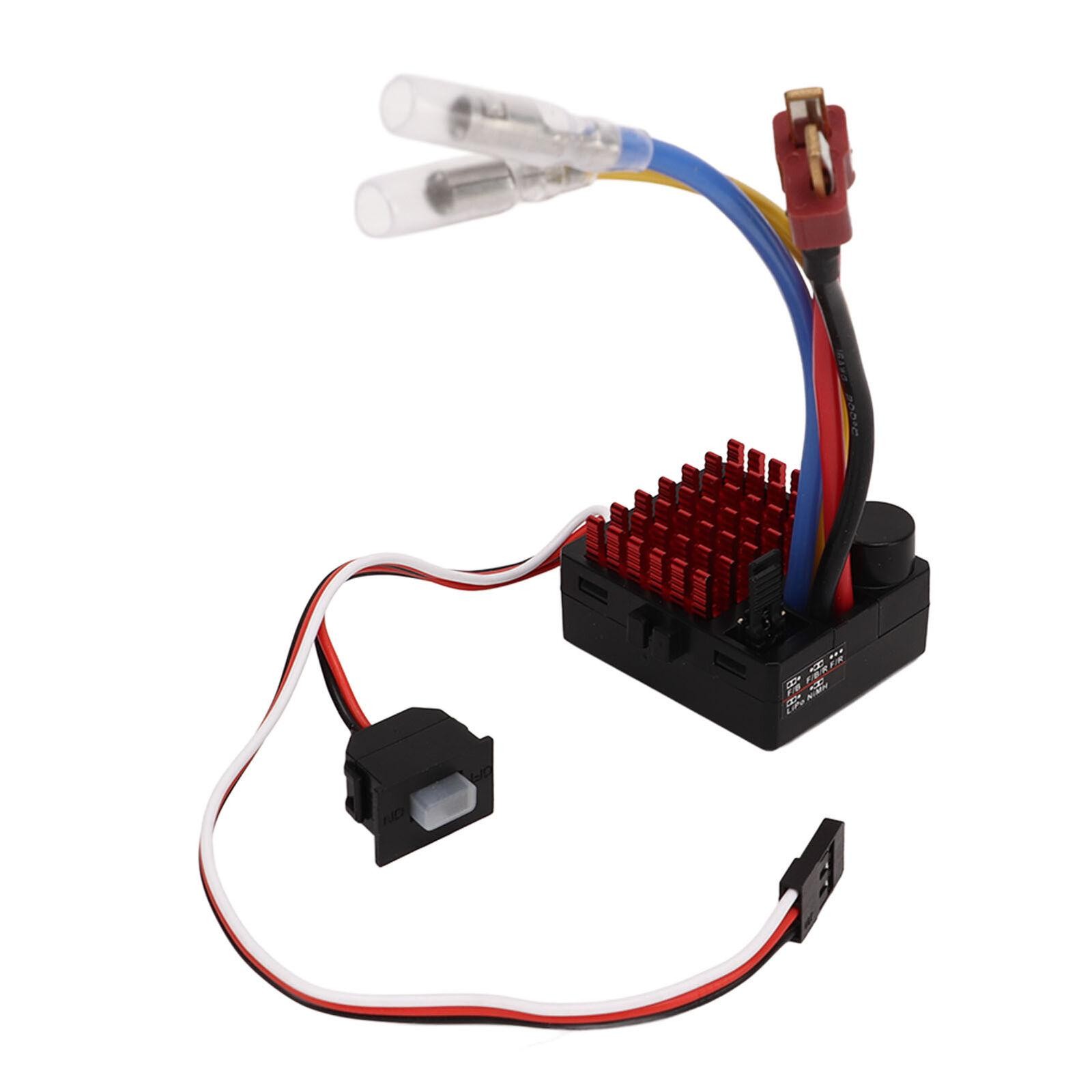 RC Car Brushed ESC 60A Waterproof Electronic Speed Controller For 1/10 RC Car b