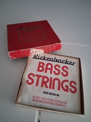 Rickenbacker NOS Vintage Rare Maxima Flatwound Bass Strings SHORT SCALE S4440