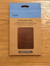 Genuine Amazon Kindle Paperwhite Premium Leather Cover