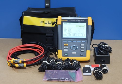 Fluke 435-II Power Quality & Energy Analyzer w/Full Accys, GUARANTEED Qty Avail