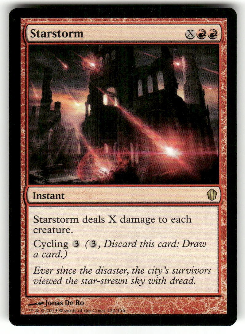Starstorm 122 Rare Commander 2013 Magic: The Gathering Near Mint