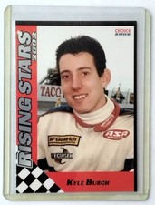 2002 Choice Rising Stars Kyle Busch Rookie Ca...