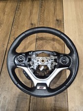 2012-2015 Honda Civic Si Front Steering Wheel W Controls Leather Genuine