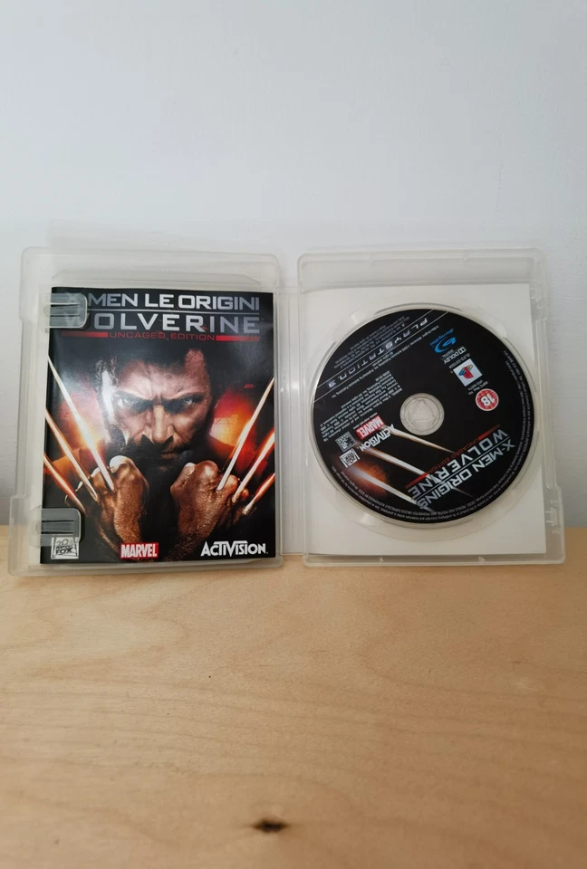X-Men Origins Wolverine Uncaged Edition PS3 Sony PlayStation 3 - ITALIANO - NM - Immagine 4 di 4