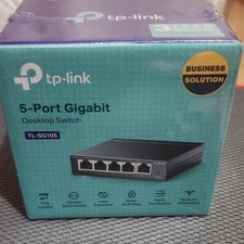 TP-Link TL-SG105 5-Port Gigabit Ethernet Unmanaged Desktop Switch RJ-45
