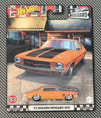 2022 Hot Wheels Premium Boulevard Series #53  73 Holden Monaro GTS Orange NIP