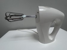 Kenwood HM220 Hand Mixer VINTAGE 3-Speed White metal whisks beaters electric  
