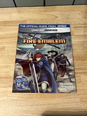 Fire Emblem Game Boy Advance The Official Strategy Guide from Nintendo Power LN