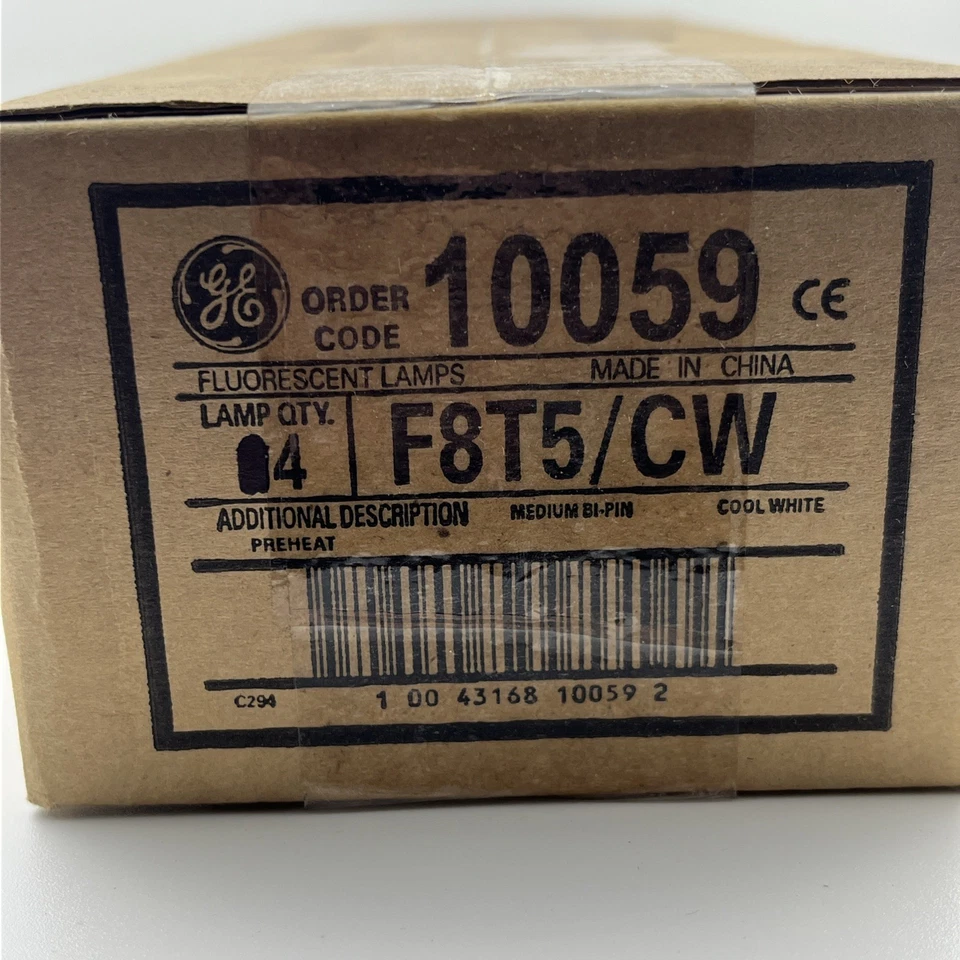 4 Pack F8T5 CW Fluorescent Tube 12" 8W Watt T5 Mini Bi 2-Pin G5 Warm White - Image 3 of 4