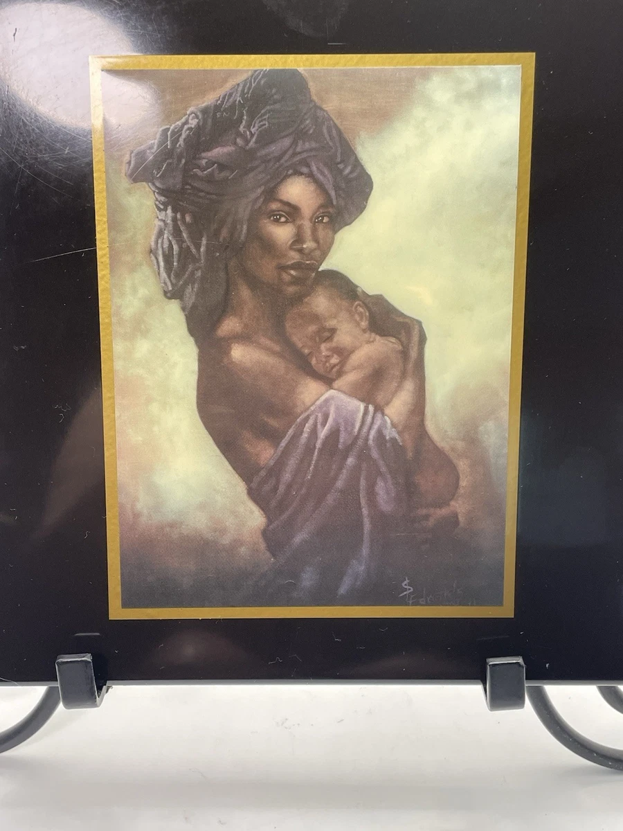 Kunstfliese "My Child, My Child" Afroamerikanische Kunst Made in USA von Grander Images