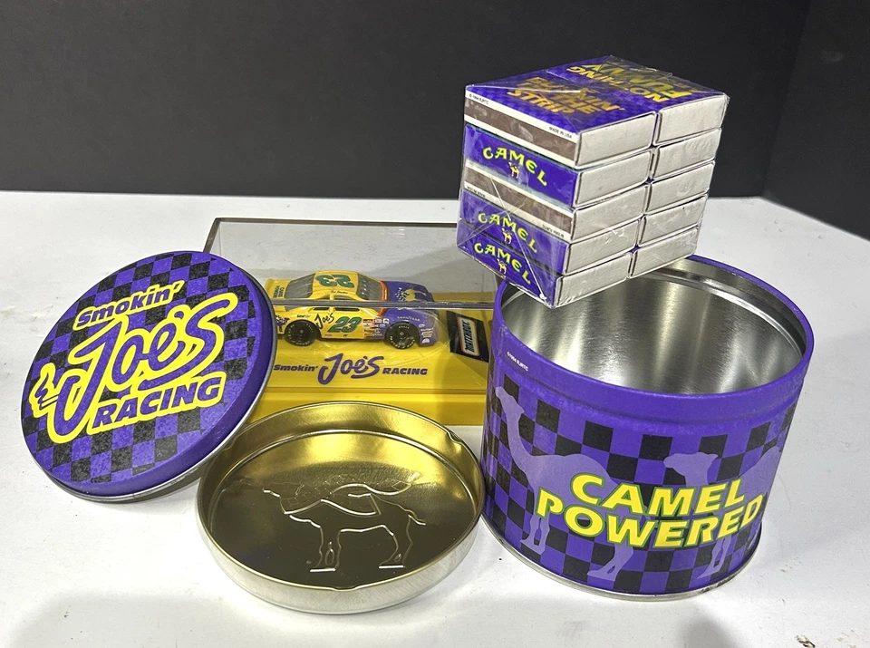 Matchbox #23 Camel- Smokin' Joe's Racing Ford Thunderbird W/ash tray matches - Image 2 of 4