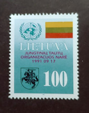 1991 ORGANISATION VF MNH LIETUVA LITHUANIA (K11)