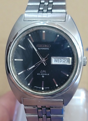 Orologio Uomo Vintage Seiko/Seiko Lord Matic LM 5606 23J SS Automatico Giappone - Foto 2 di 9