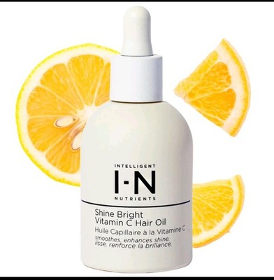 Intelligent Nutrients Shine Bright Vitamin C Hair Oil