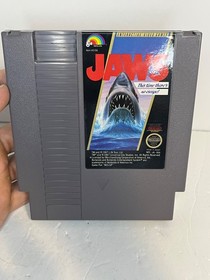 Jaws (Nintendo Entertainment System NES)   w/ Manual - Tested!