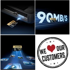 256GB PRO microSDXC Memory Card - V30, A2, UHS-I 