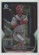 2023 Bowman Draft Chrome Green Grass Refractor 88/99 Jonathan Mejia 11cz