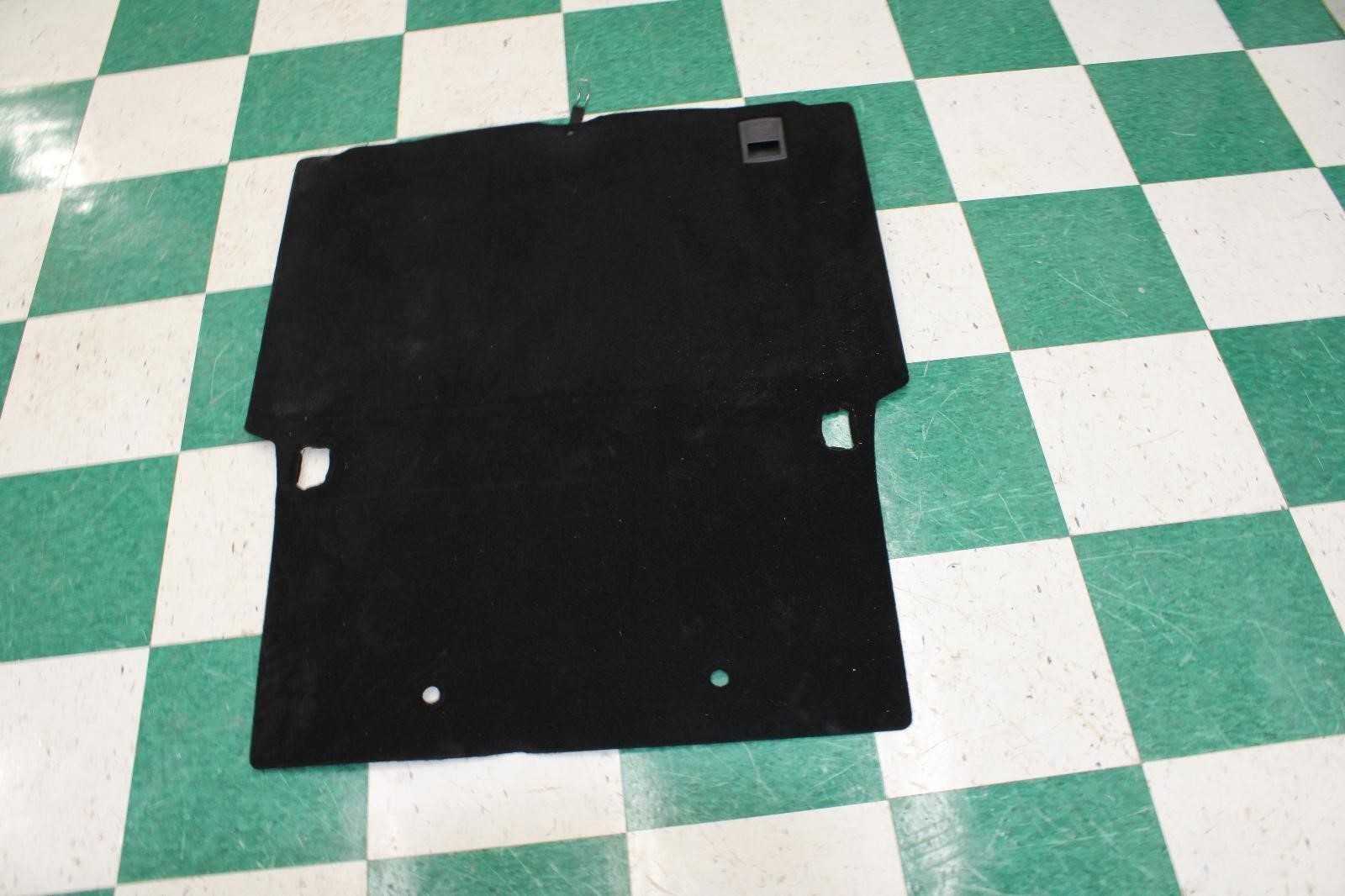 14-20 Ghibli Black Nero Carpeted Rear Cargo Trunk Floor Panel Liner Factory OEM