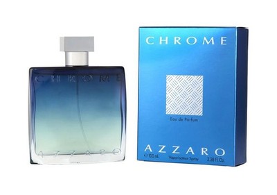 Azzaro Chrome 3.38 oz EDP Spray Mens Cologne 100 ml NIB