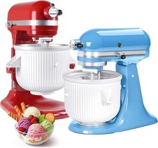 Ice Cream Maker Attachment for KitchenAid Stand Mixer, Compatible w... Fast Ship