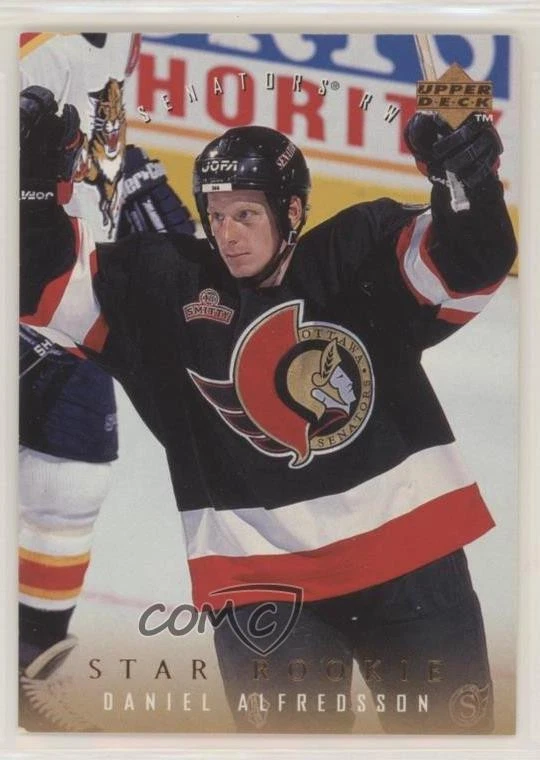 Daniel Alfredsson trading card