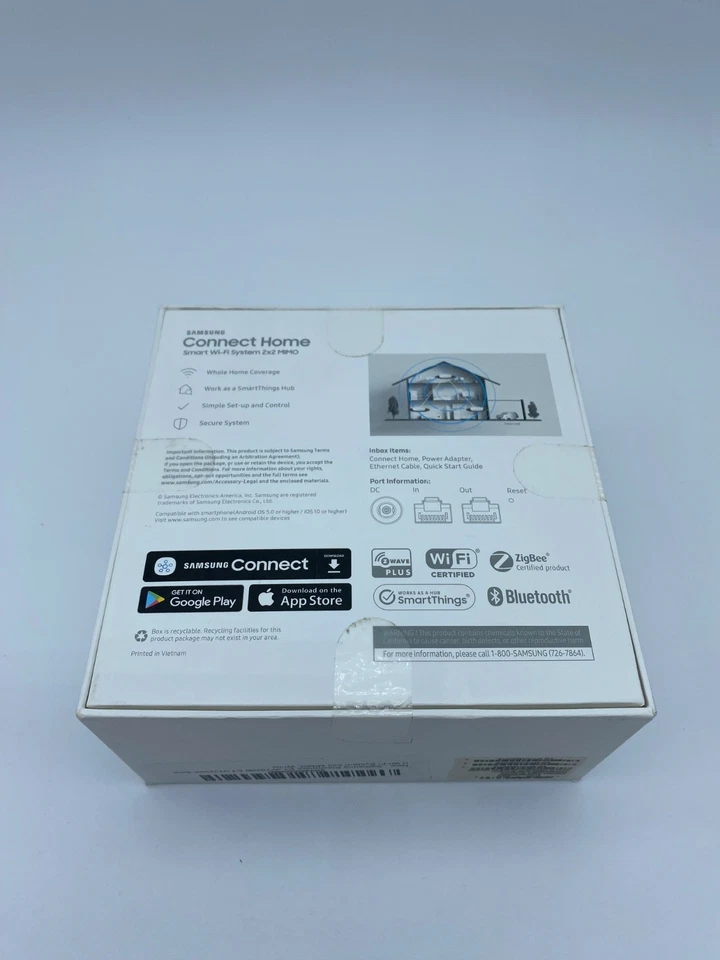 Samsung Connect Home Smart WiFi System 2x2 Pack – Brand New – Mesh Router - Image 3 of 4