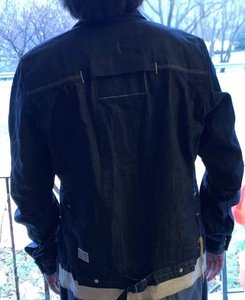 blue star denim jacket