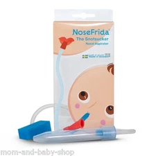 FRIDABABY NOSEFRIDA SNOTSUCKER BABY CONGESTION COLIC COLD NASAL ASPIRATOR FILTER