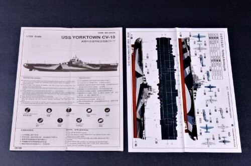 Trumpeter 5729 USS Yorktown CV-10 1:700 Neu in OVP - Bild 3 von 9