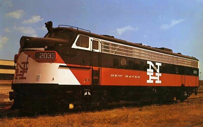 Marklin AC HO 1:87 USA NEW HAVEN EMD F9 DIESEL LOCOMOTIVE Marklin AC HO 1:87 USA NEW HAVEN EMD F9 DIESEL LOCOMOTIVE