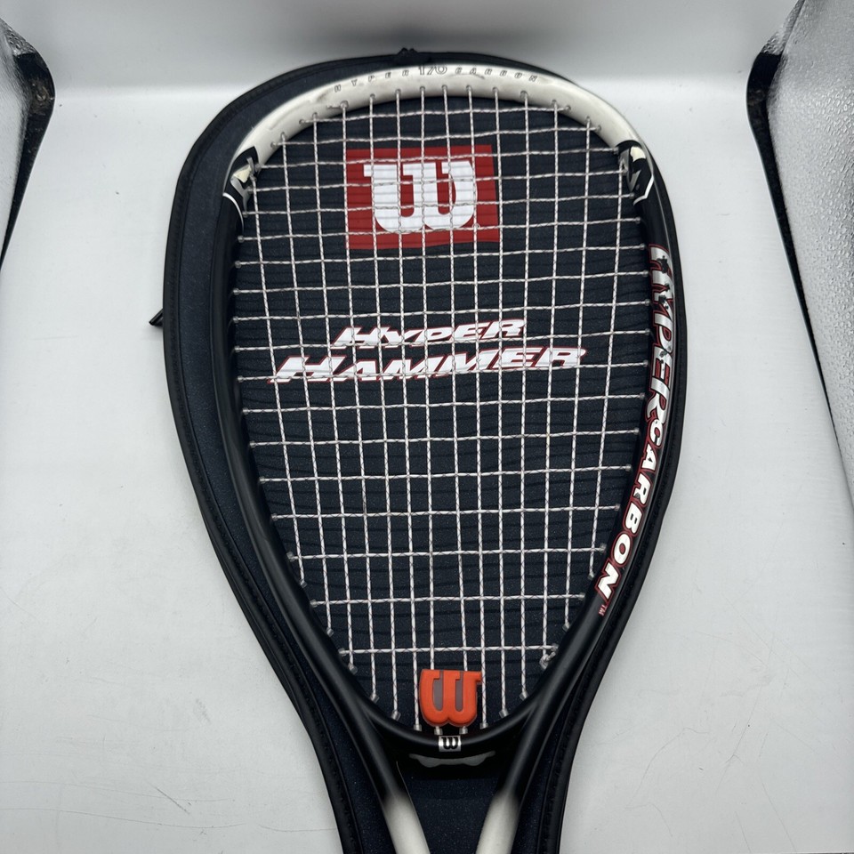 Wilson Hyper Hammer 170 Squash Racket/Racquet (Black) Needs Grip Tape