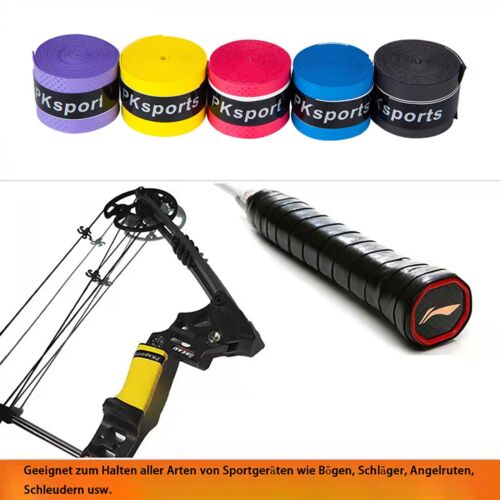10X Griffband Overgrip Tape Tennis Tapeband Basisband Badminton Schlägerband - Bild 3 von 22