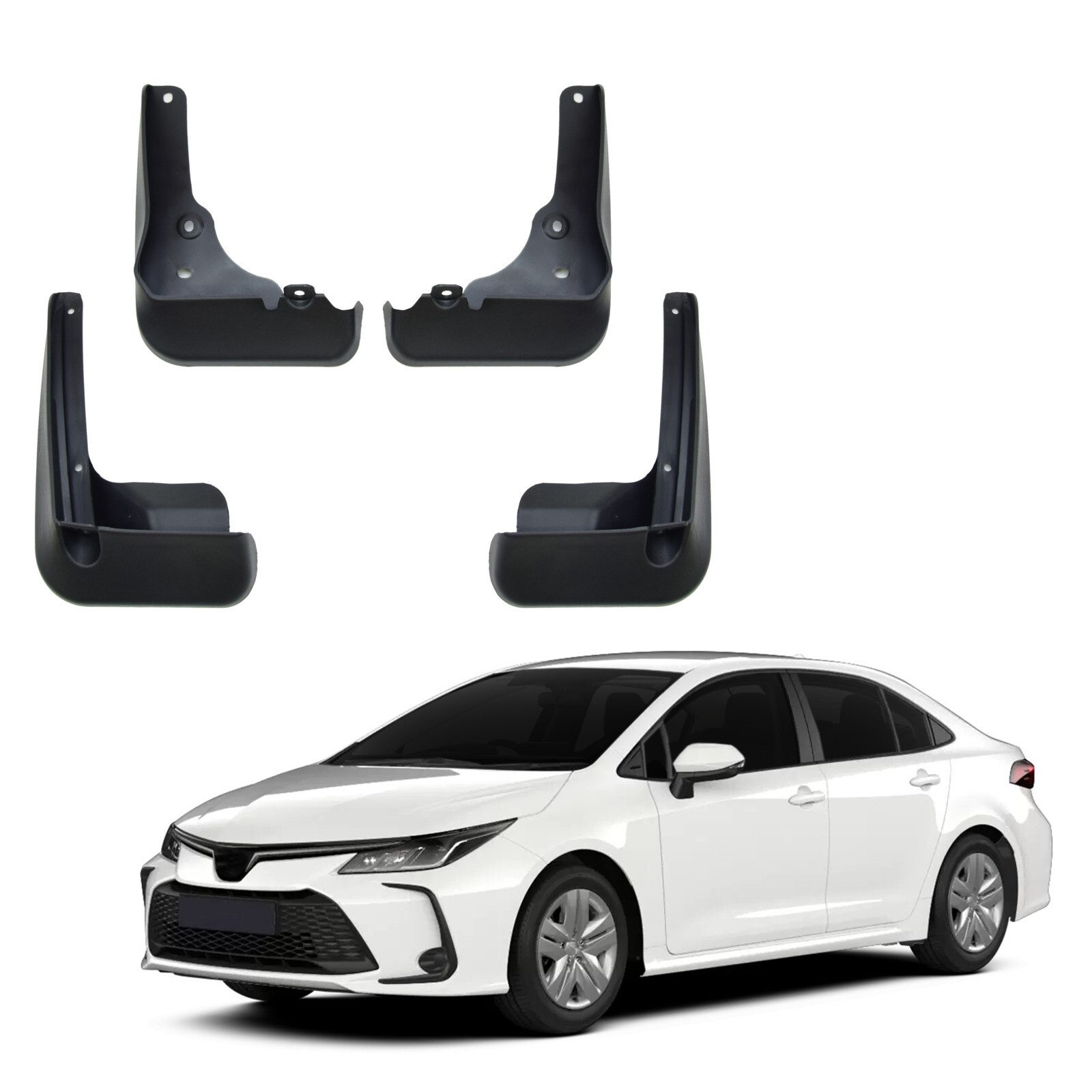 Bavettes de protection Toyota Corolla 2020 pour route de campagne